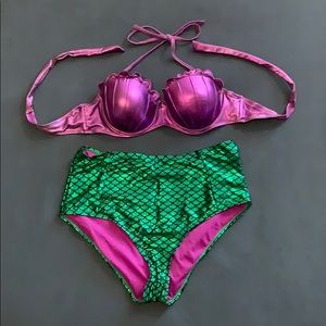 Hot Topic Little Mermaid Swimsuit